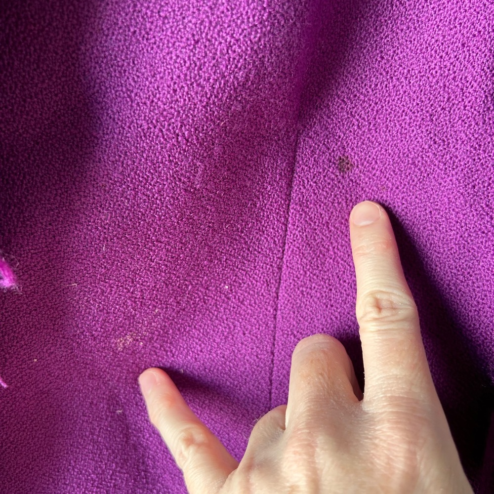 Golden Goose Deluxe Brand purple distressed blazer jacket SOLD AS IS - Picture 2 of 10